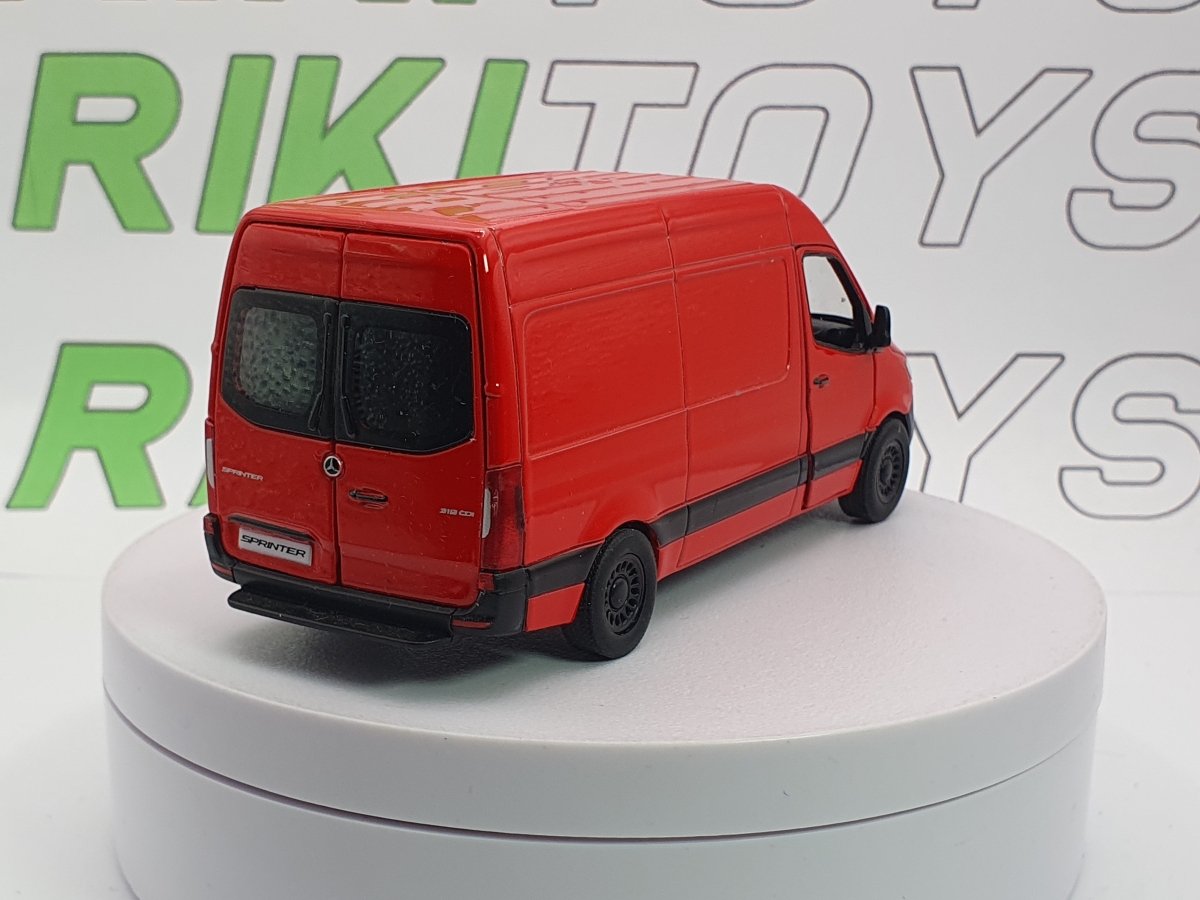 Mercedes Benz Sprinter Kinsmart 1/48 Rosso - RikiToys - Kinsmart