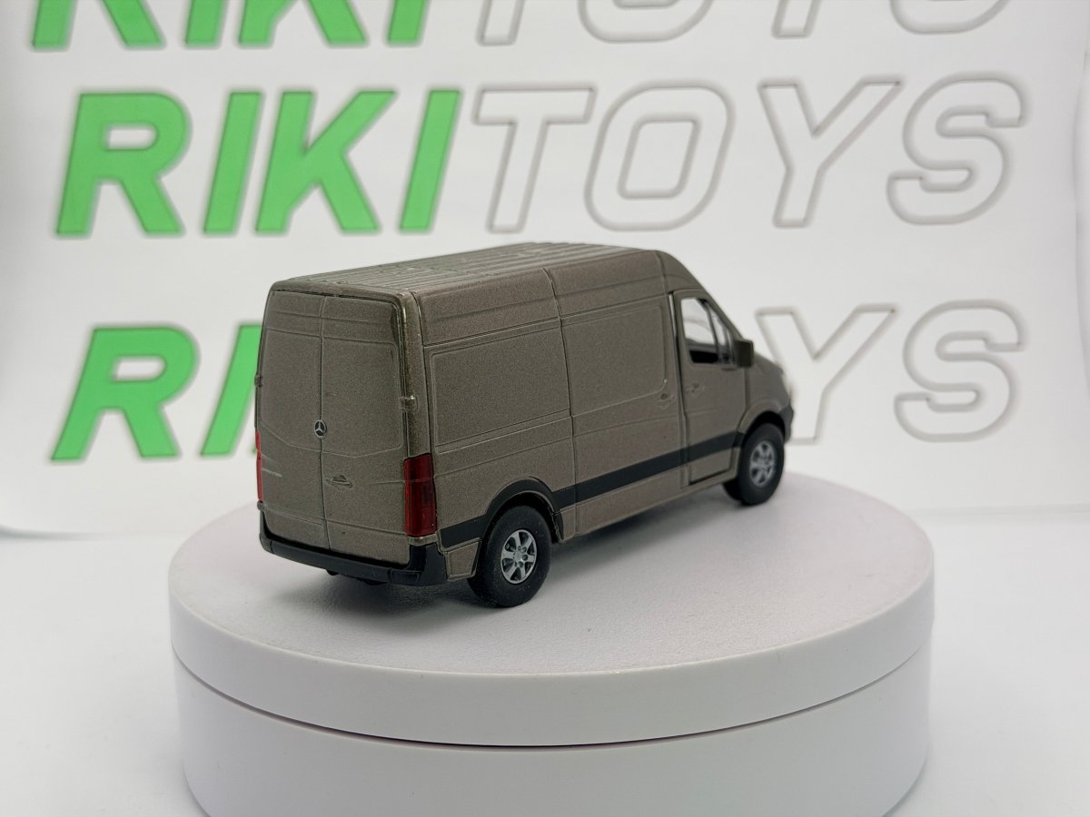 Mercedes Benz Sprinter Welly 1/45 Grigio metallizzato - RikiToys - Welly