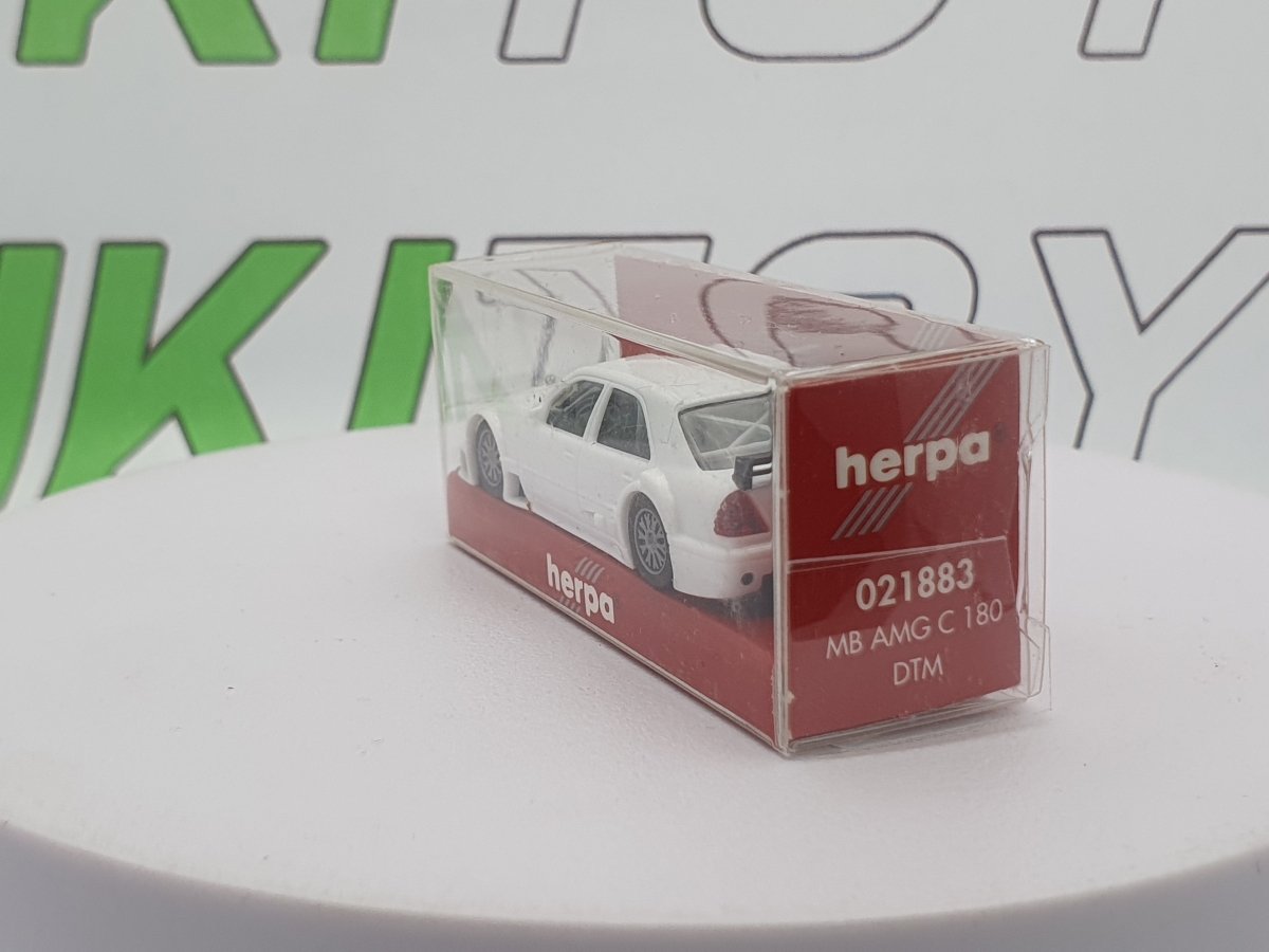 Mercedes C 180 AMG DTM Herpa 1/87 Bianco - RikiToys - Herpa