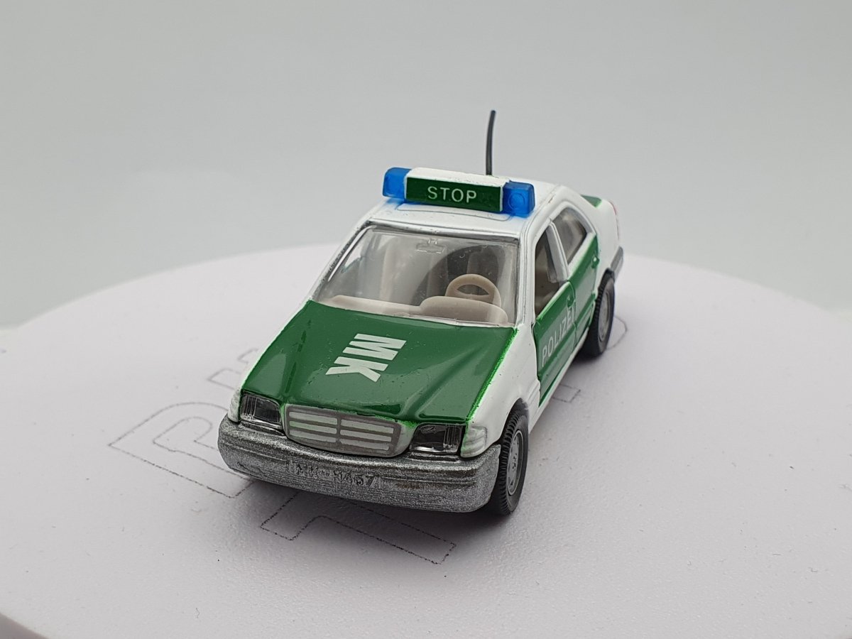Mercedes C 200 Polizei Siku 1/60 - RikiToys - Siku#