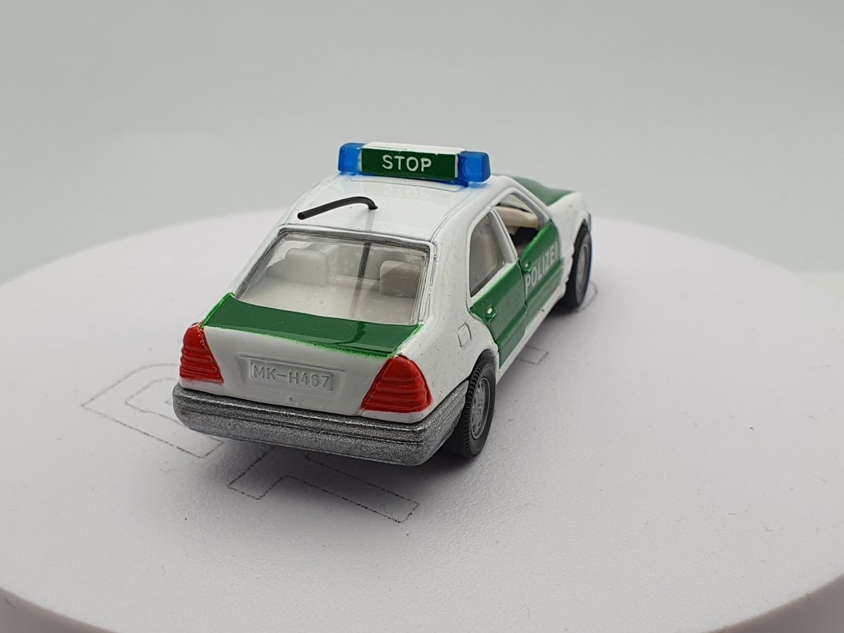 Mercedes C 200 Polizei Siku 1/60 - RikiToys - Siku#