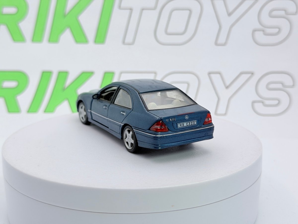 Mercedes Classe C 320 Cararama 1/43 Blu - RikiToys - Cararama