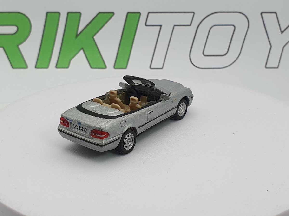 Mercedes CLK Cabriolet Cararama 1/72 Argento 1996 - RikiToys - Cararama#