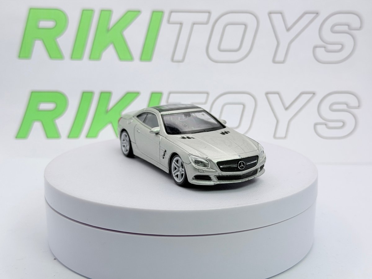 Mercedes SL 500 Welly 1/43 Argento 2003 - RikiToys - Welly