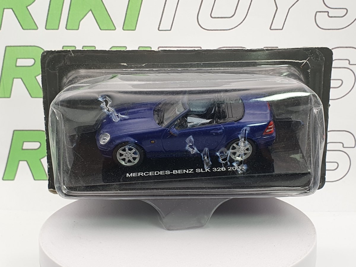 Mercedes Slk 1 Serie Edicola 1/43 Blu 1997 - RikiToys - Edicola
