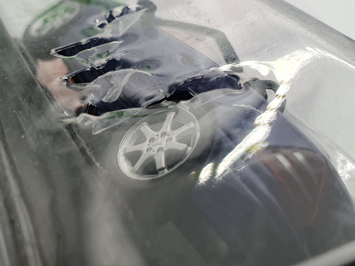 Mercedes Slk 1 Serie Edicola 1/43 Blu 1997 - RikiToys - Edicola