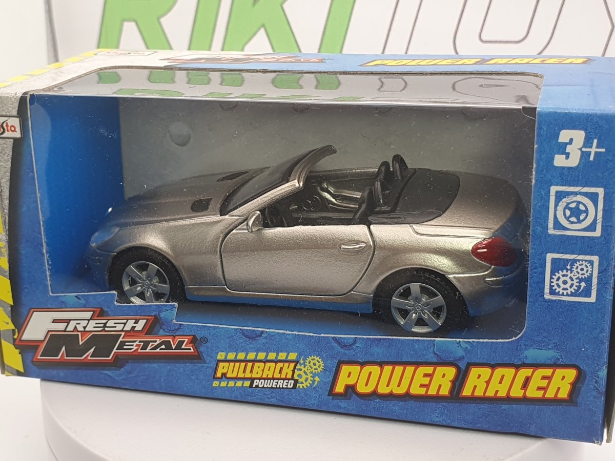 Mercedes SLK R171 Maisto 1/35 Argento 2005 - RikiToys - Maisto