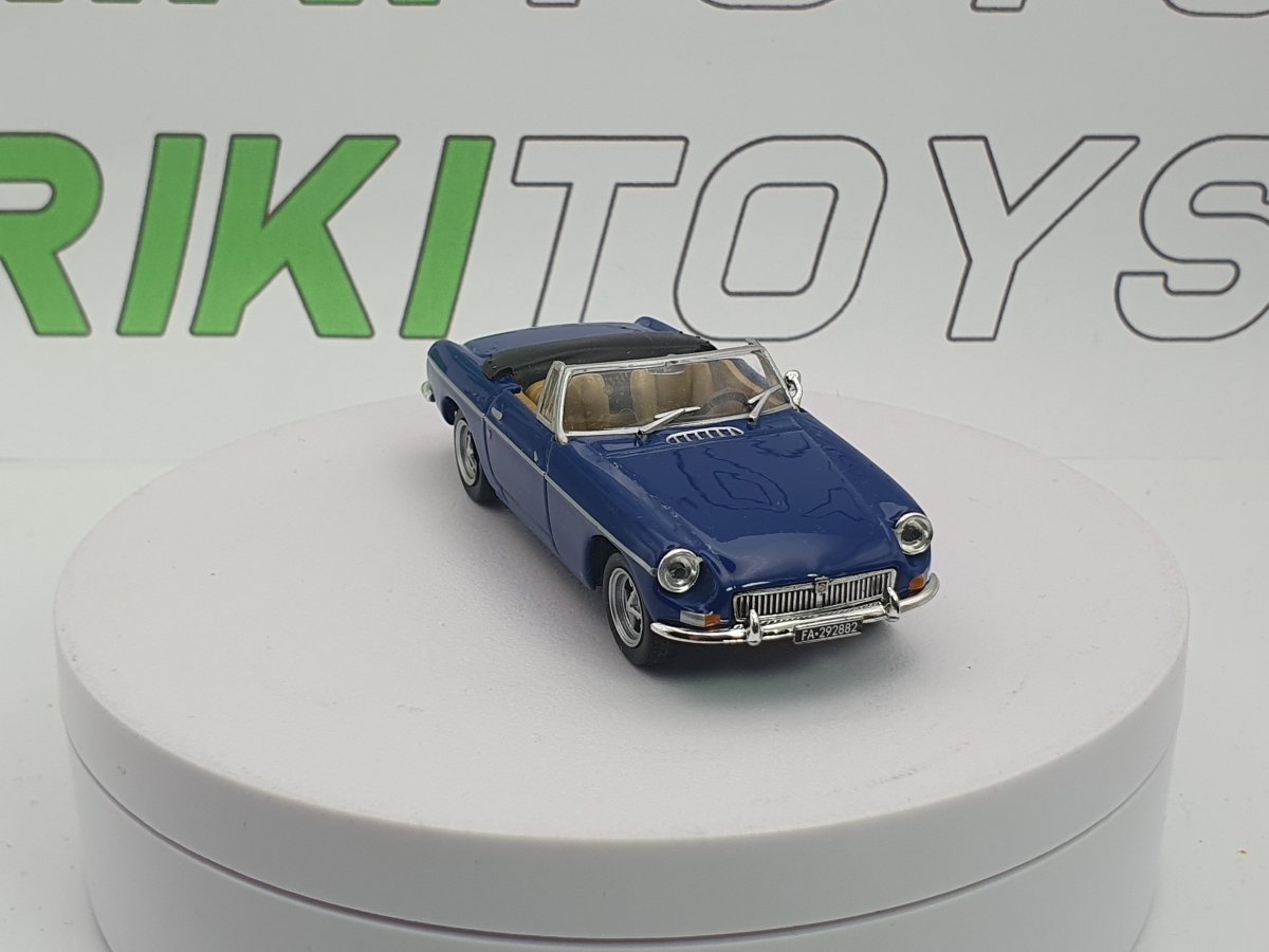 MG B Cabrio Edicola 1/43 Blu 1967 - RikiToys - Edicola