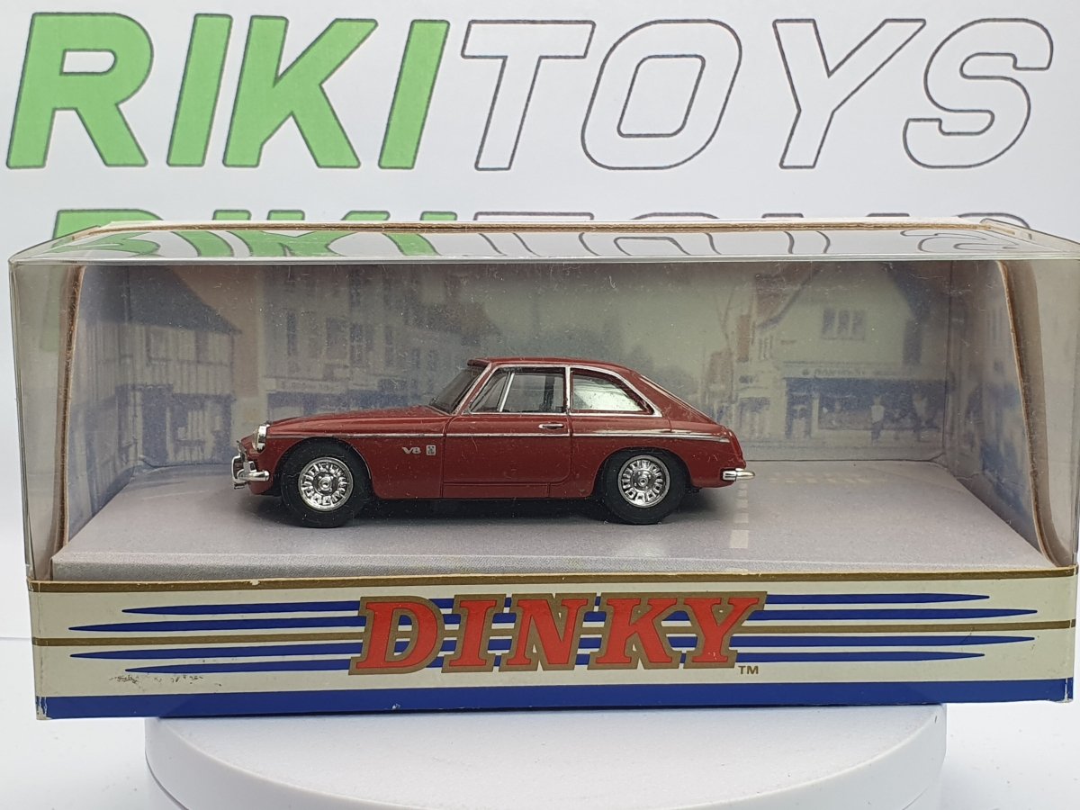 MG B Coupé GT Dinky Toys 1/43 Marrone 1973 - RikiToys - Dinky Toys