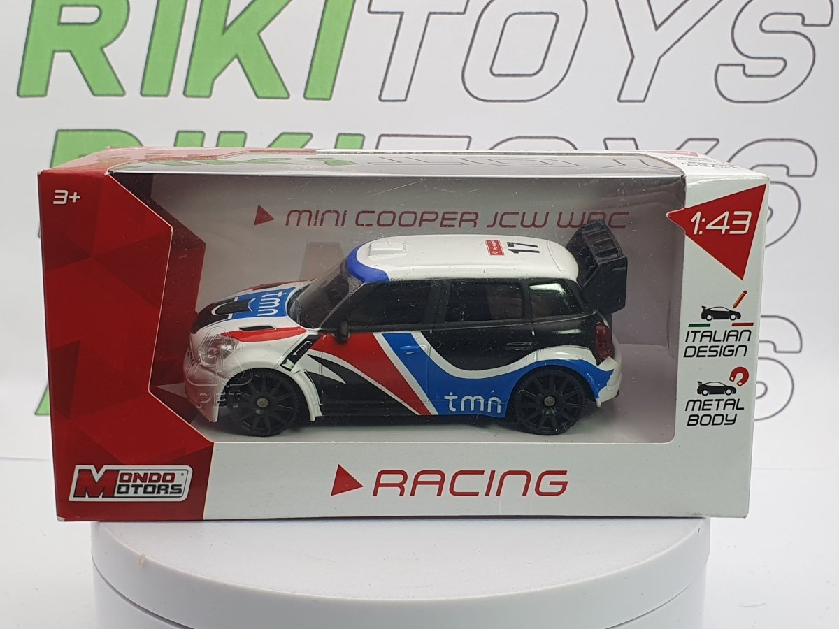 Mini Cooper JWC MondoMotors 1/43 Bianco - RikiToys - MondoMotors