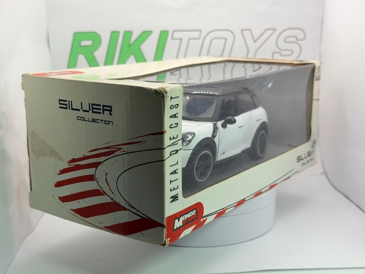 Mini Cooper S Countryman Mondo Motors 1/24 Bianco - RikiToys - Mondo Motors