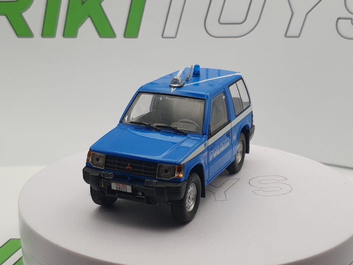 Mitsubishi Pajero Polizia Edicola 1/43 - RikiToys - Edicola#