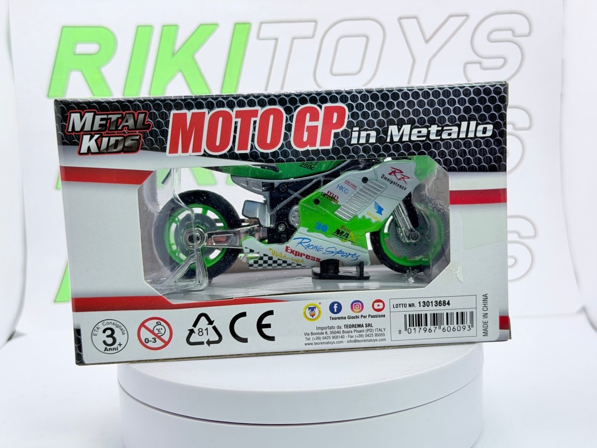 Moto GP Teorema 1/18 Verde - RikiToys - Teorema