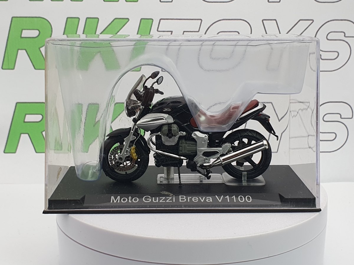 Moto Guzzi Breva V 1100 Edicola 1/24 Nero - RikiToys - Edicola#