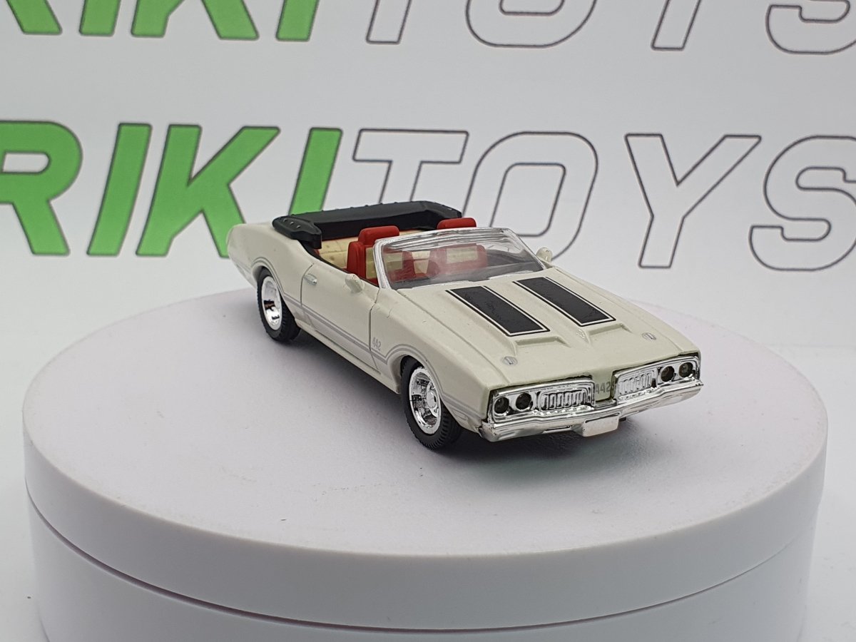 Oldsmobile 442 New Ray 1/43 Bianco 1970 - RikiToys - New Ray