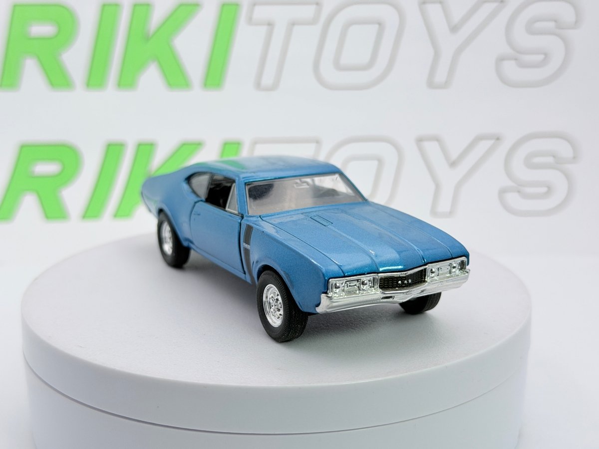 Oldsmobile 442 Welly 1/40 Azzurro 1968 - RikiToys - Welly