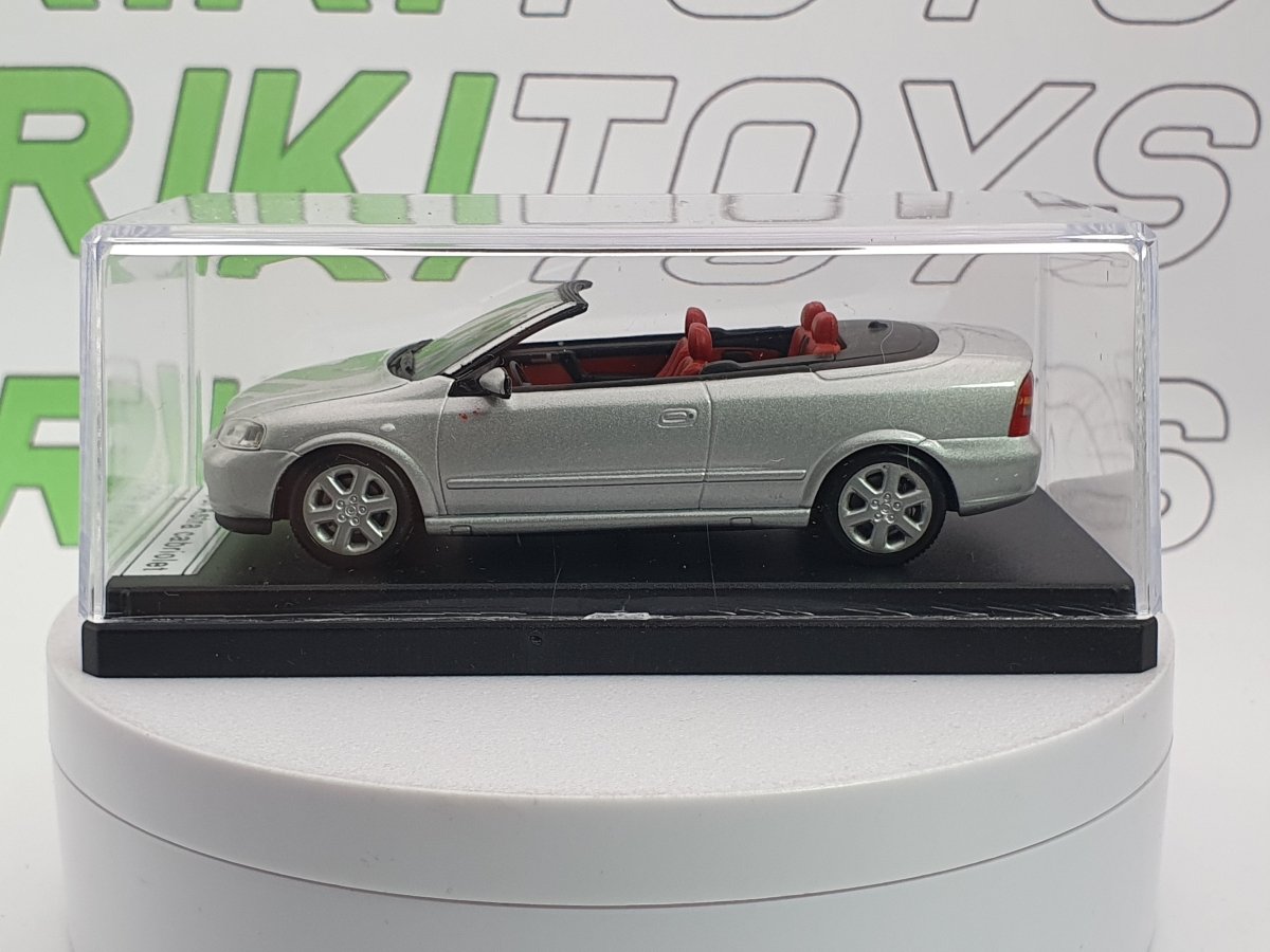 Opel Astra Cabrio Minichamps 1/43 Argento 2000 - RikiToys - Minichamps