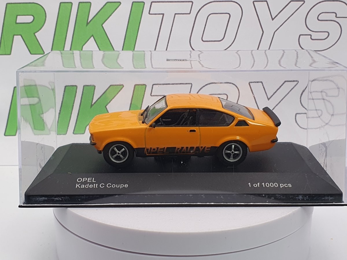 Opel Kadett C Coupé Whitebox 1/43 Arancione 1973 - RikiToys - Whitebox