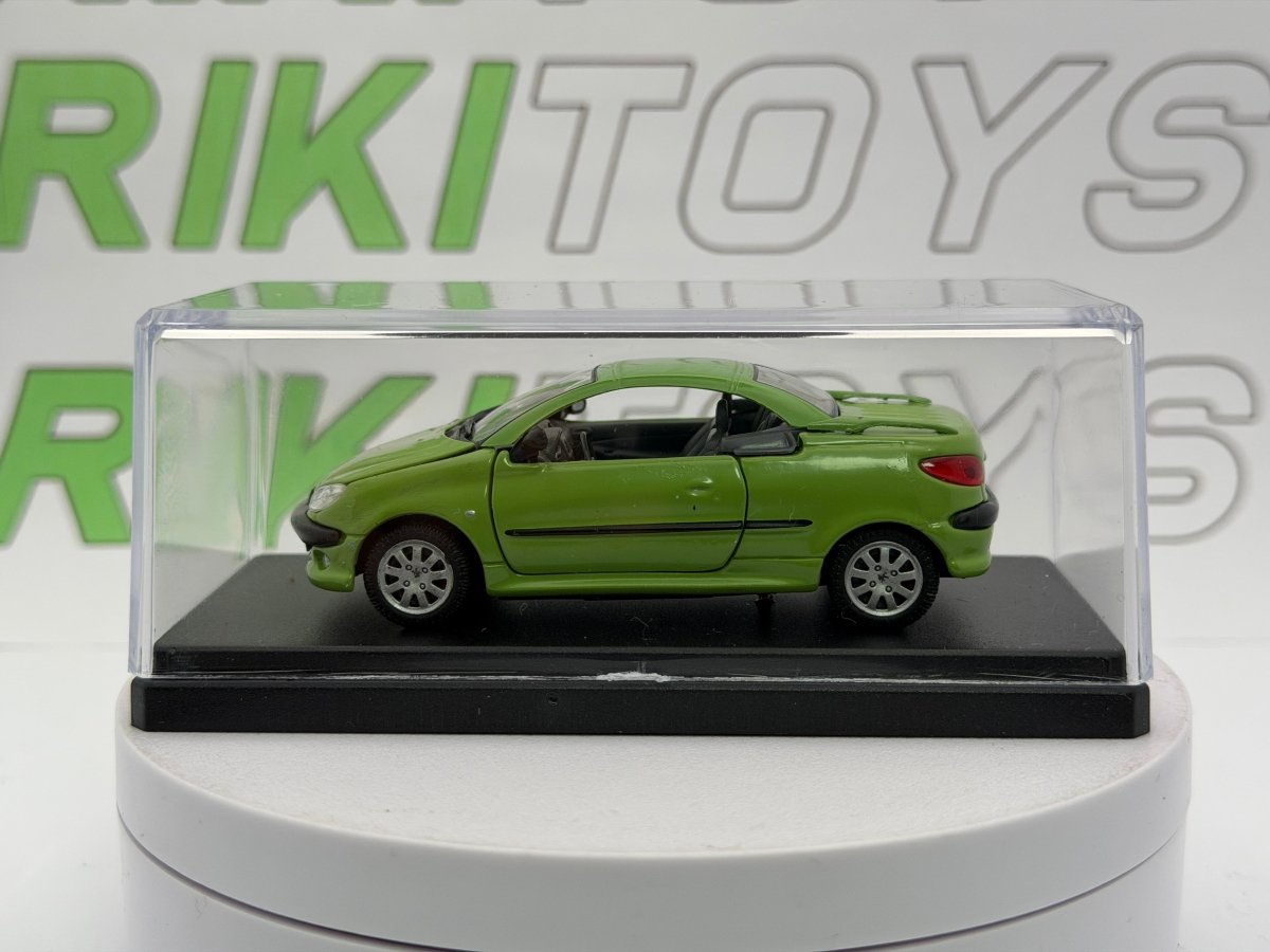 Peugeot 206 C Cararama 1/43 Verde - RikiToys - Cararama