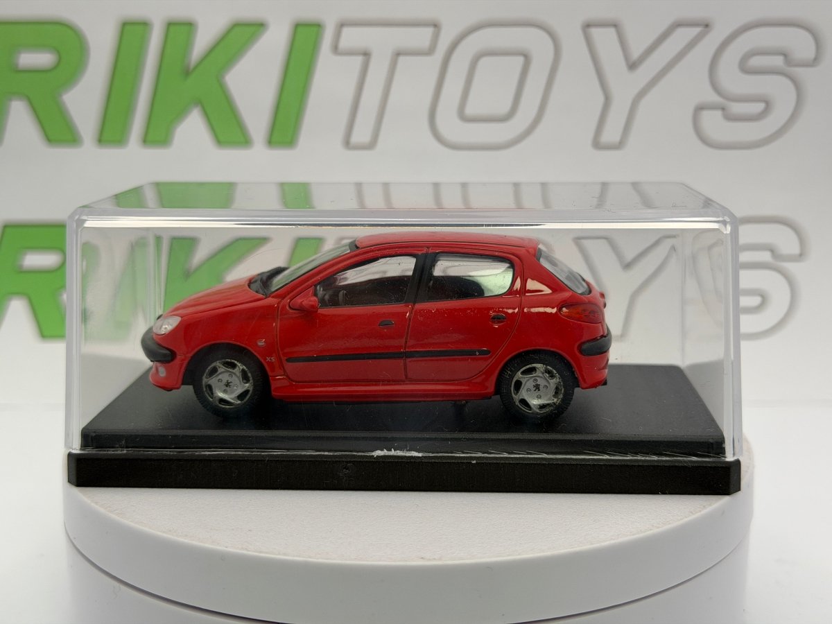 Peugeot 206 Cararama 1/43 Rosso - RikiToys - Cararama