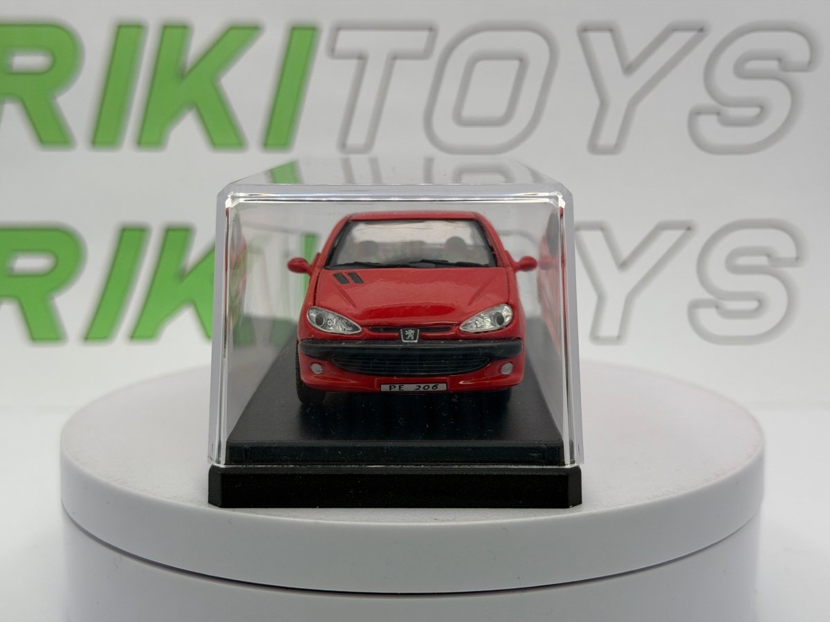 Peugeot 206 Cararama 1/43 Rosso - RikiToys - Cararama