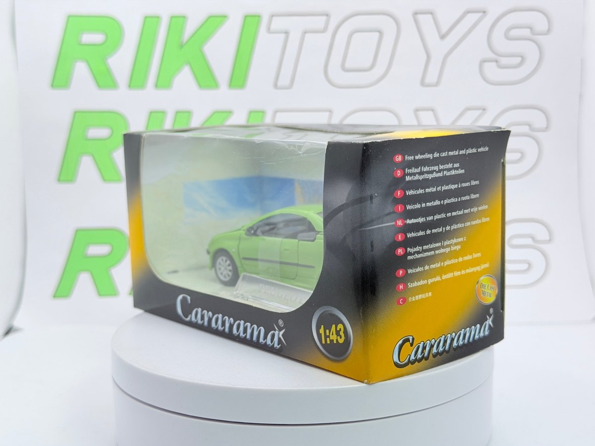 Peugeot 206 cc Cararama 1/43 Verde - RikiToys - Cararama