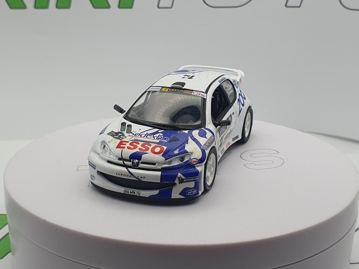 Peugeot 206 WRC Edicola 1/43 - RikiToys - Edicola#