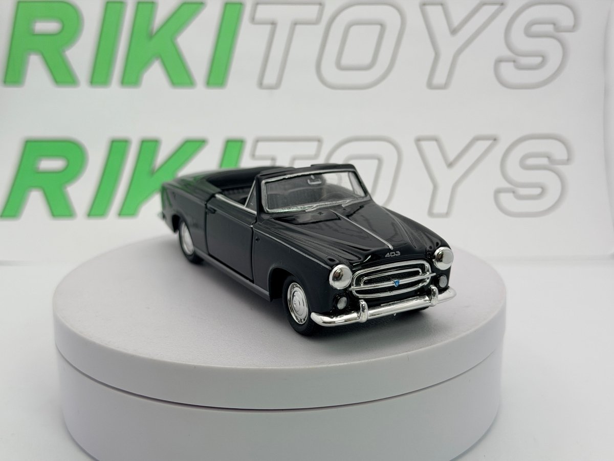 Peugeot 403 Cabrio Welly 1/40 Nero 1957 - RikiToys - Welly