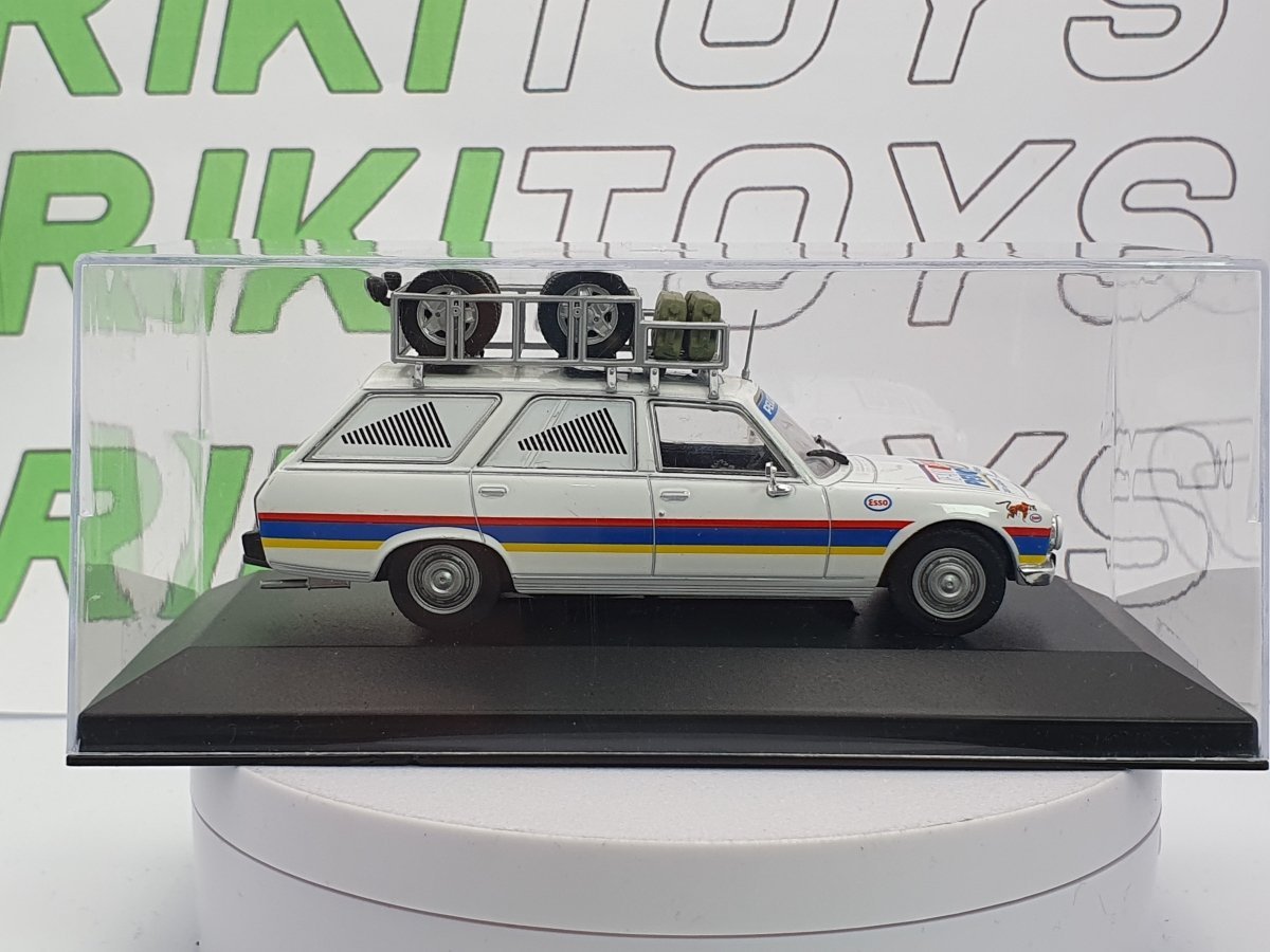 Peugeot 504 Break Edicola 1/43 Bianco - RikiToys - Edicola