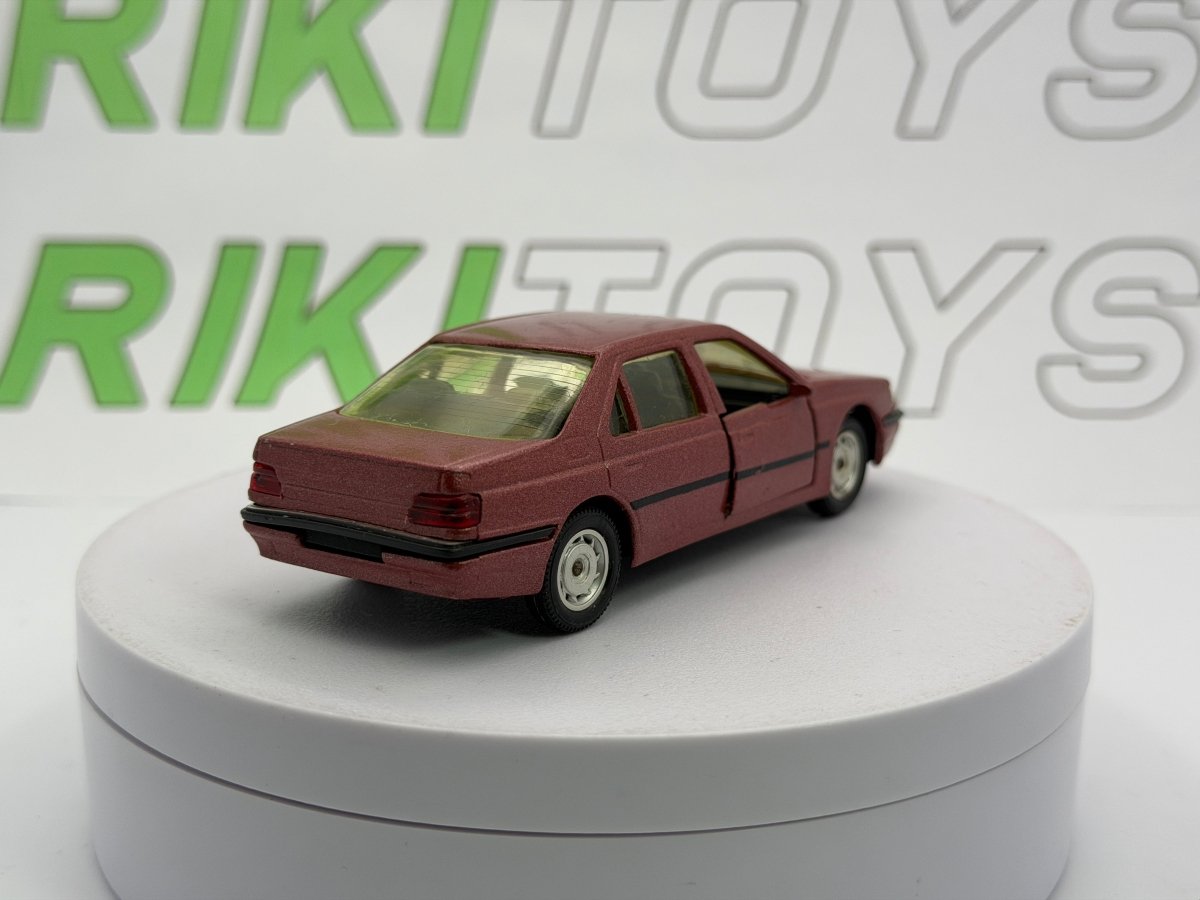 Peugeot 605 Solido 1/43 Rosso metallizzato 1989 - RikiToys - Solido