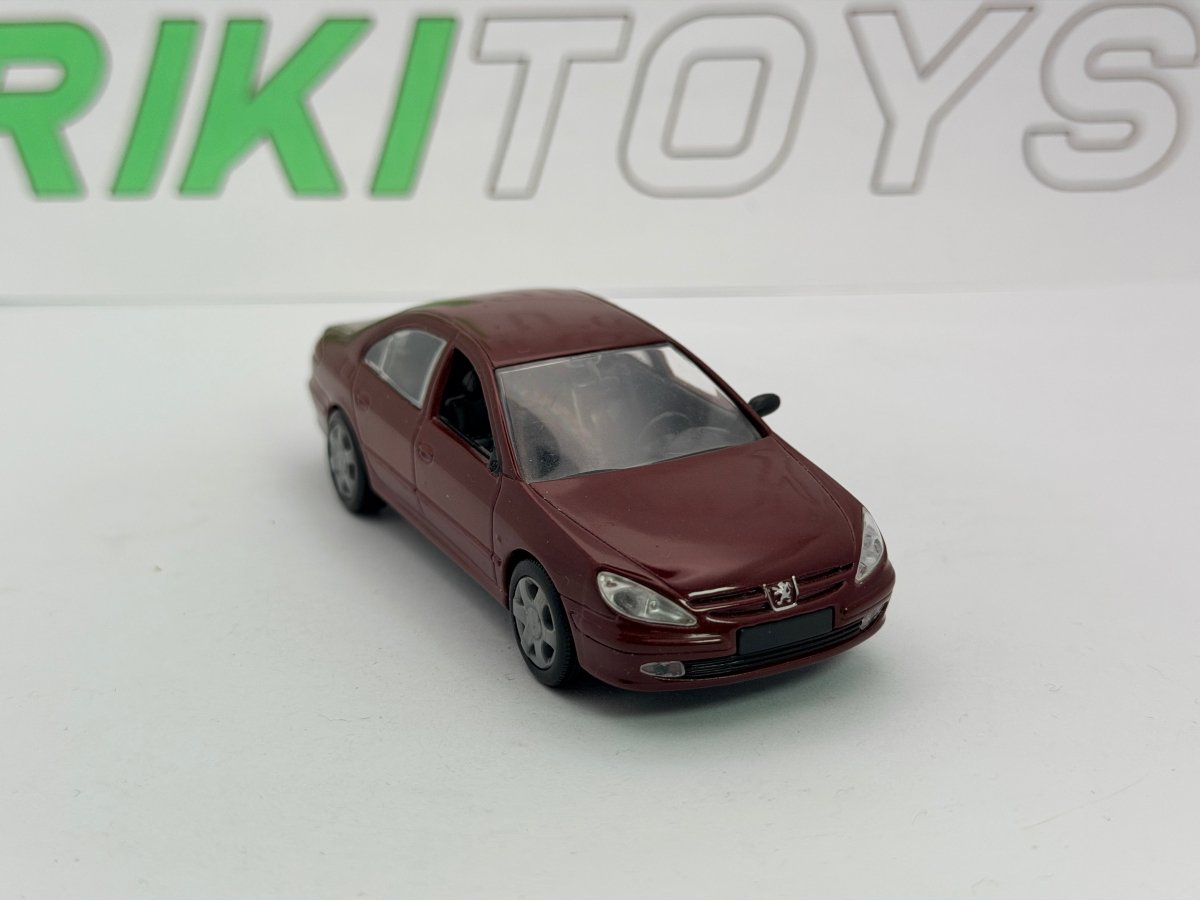 Peugeot 607 Norev 1/43 Rosso scuro - RikiToys - Norev