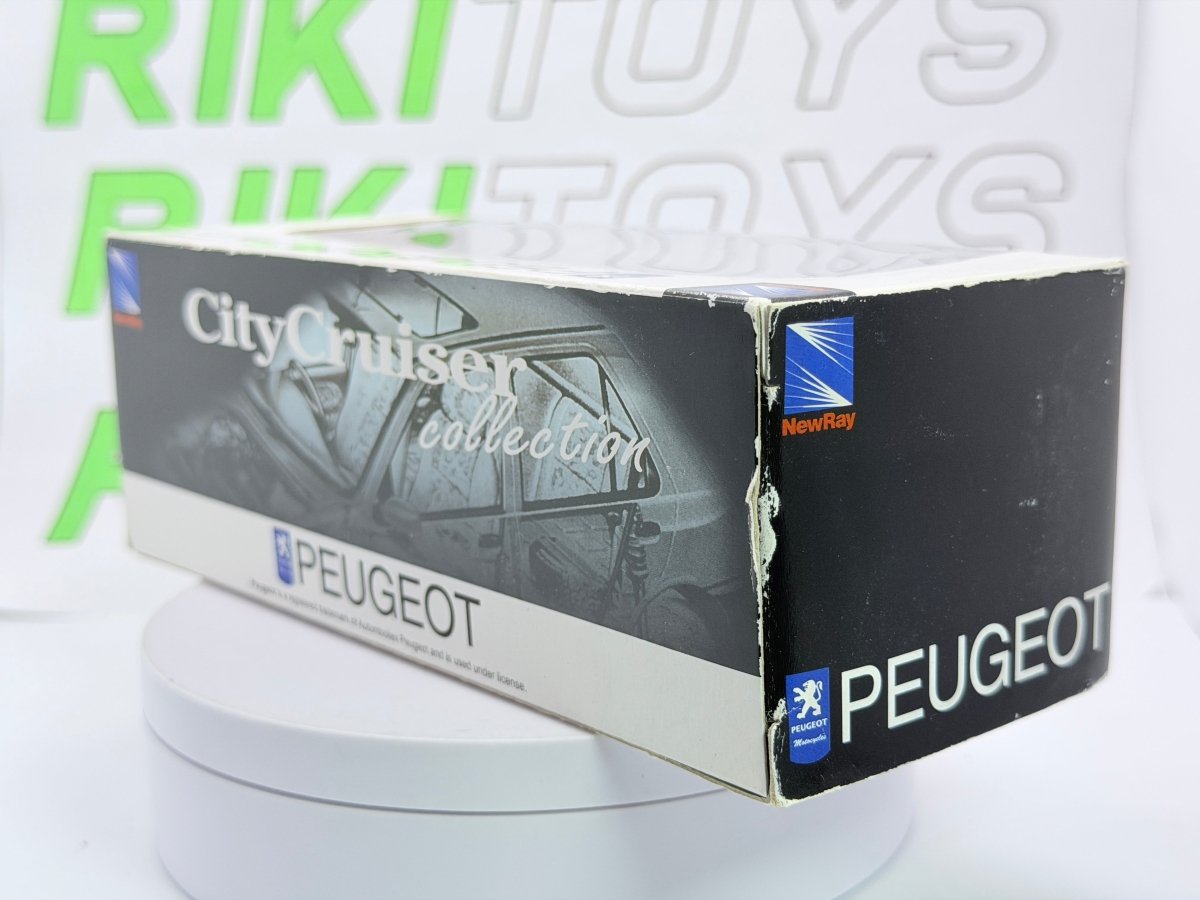 Peuget 206 CC New Ray 1/32 Argento - RikiToys - New Ray