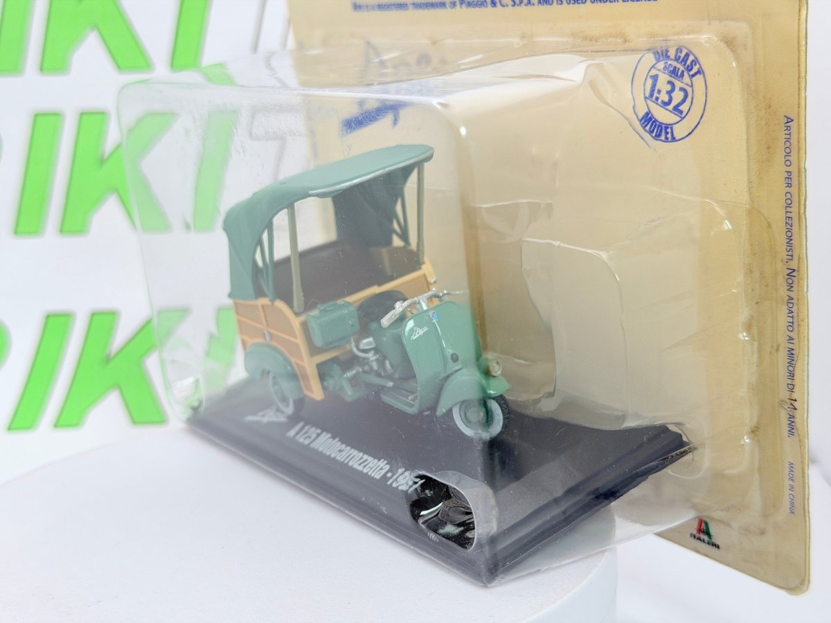 Piaggio Ape A 125 Motocarro Italeri 1/32 Verde 1951 - RikiToys - Italeri