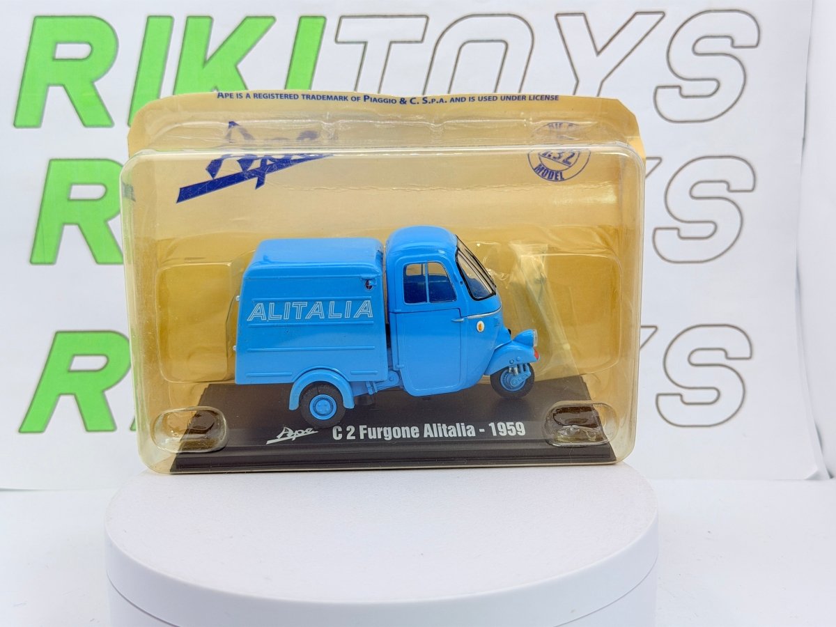 Piaggio Ape C2 furgonato Italeri 1/32 Azzurro 1959 - RikiToys - Italeri