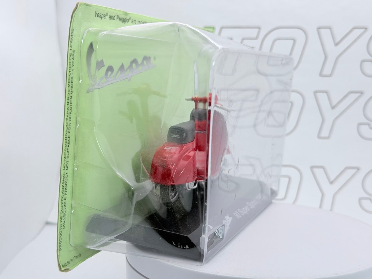 Piaggio Vespa 90 S.S. Edicola 1/18 Rosso - RikiToys - Edicola#