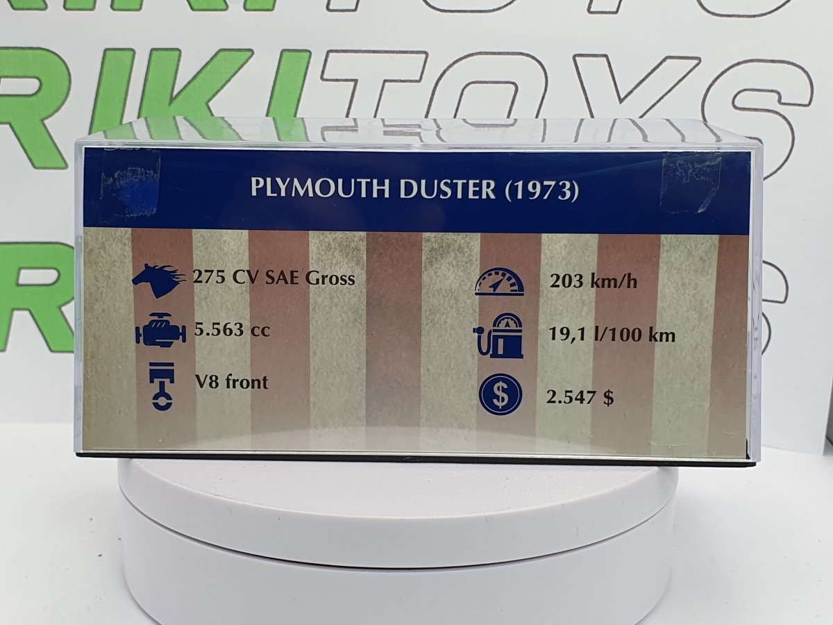 Plymouth Duster 1973 Edicola 1/43 - RikiToys - Edicola#