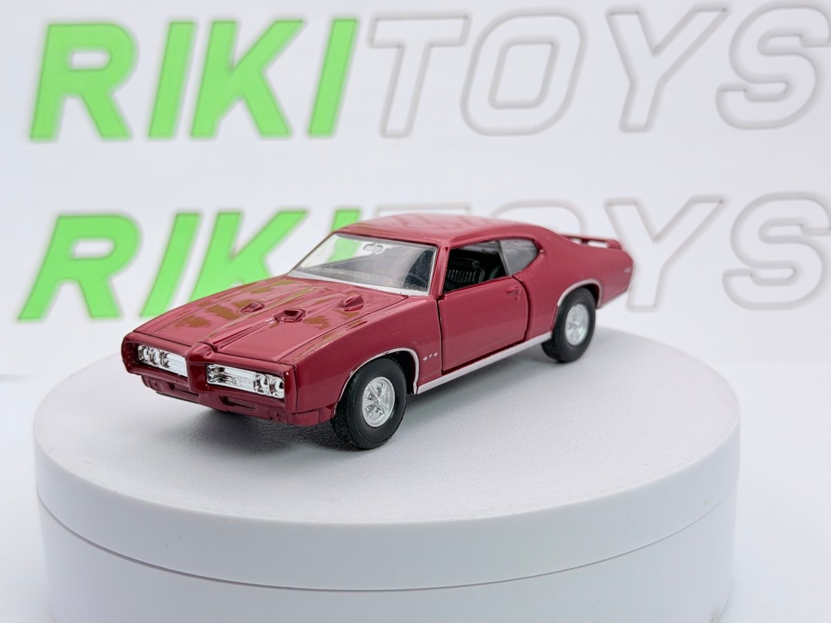 Pontiac GTO Welly 1/40 Rosso 1969 - RikiToys - Welly