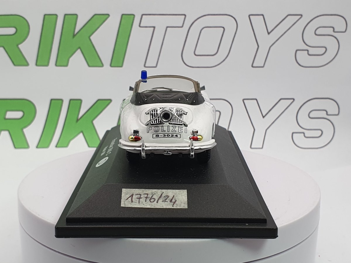 Porsche 356 C Spider Edicola 1/43 Bianco 1964 - RikiToys - Edicola