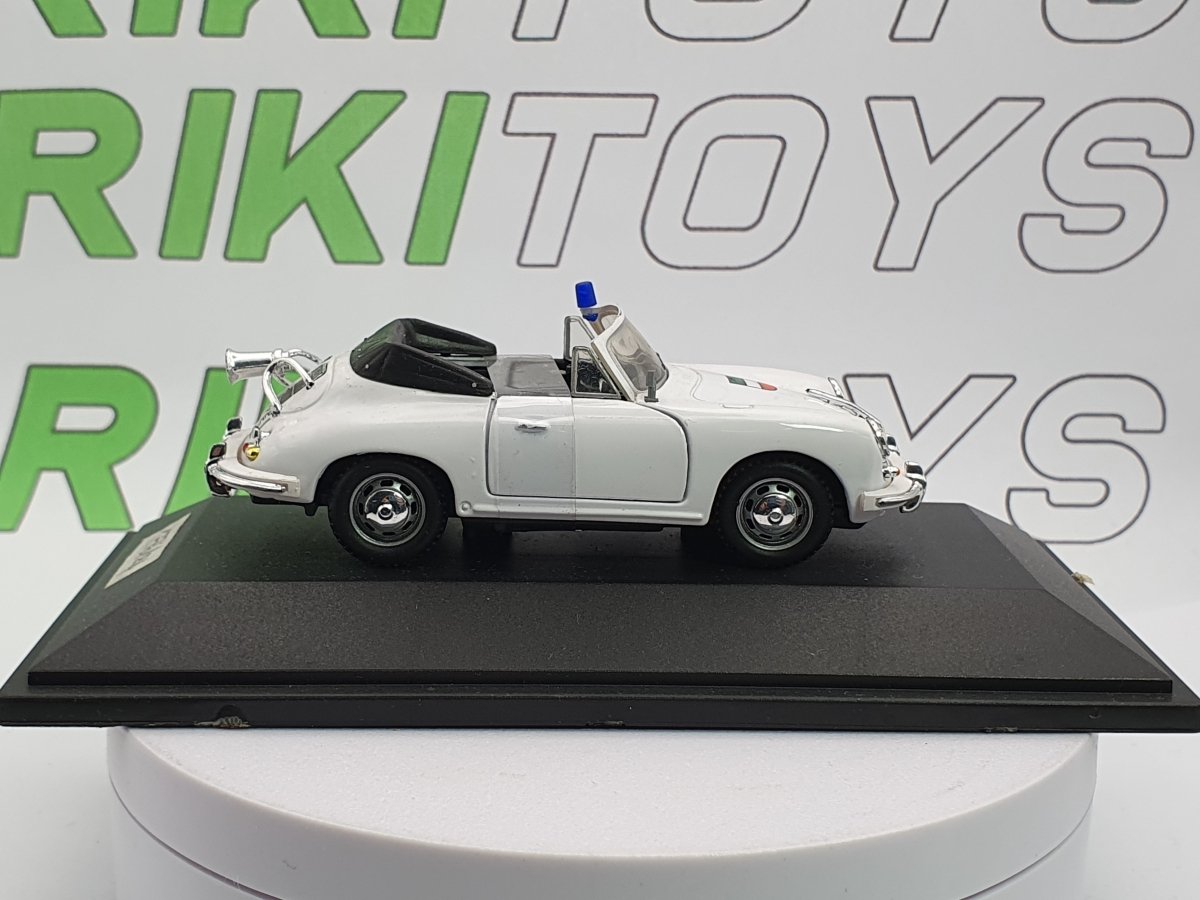 Porsche 356 C Spider Edicola 1/43 Bianco 1964 - RikiToys - Edicola
