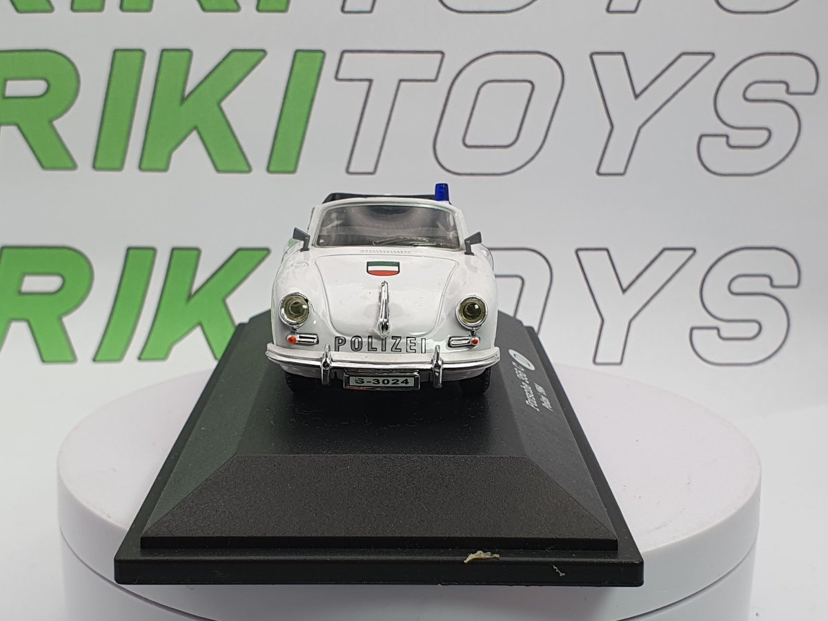 Porsche 356 C Spider Edicola 1/43 Bianco 1964 - RikiToys - Edicola