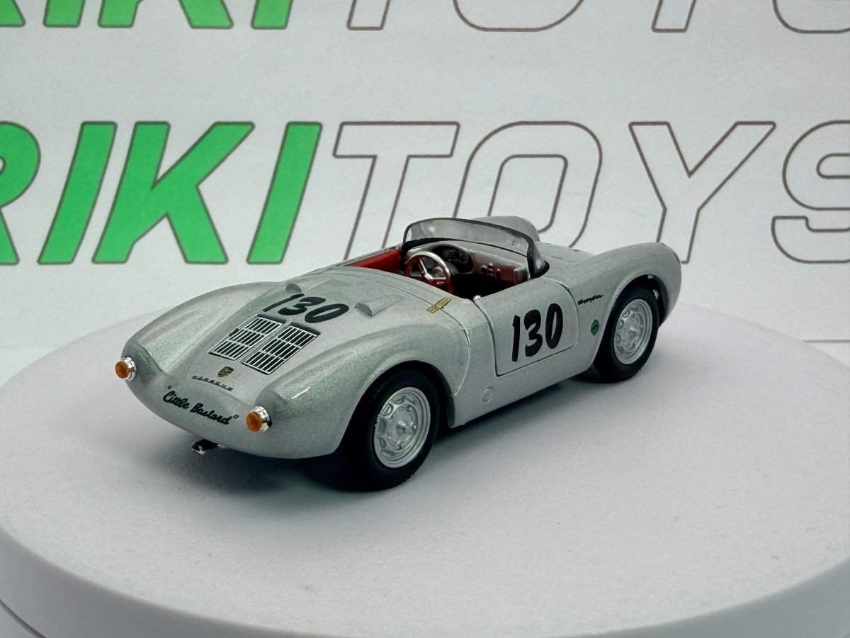 Porsche 550 A Spyder Cararama 1/43 Argento 1955 - RikiToys - Cararama
