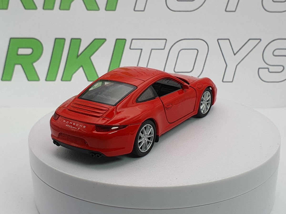 Porsche 911 (991) Carrera S Welly 1/38 Rosso 2012 - RikiToys - Welly#