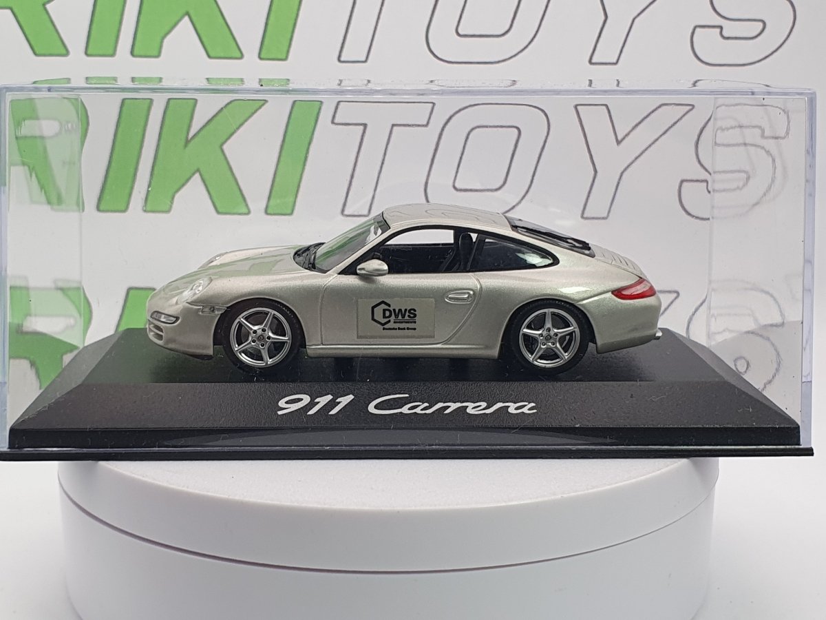 Porsche 911 997 Carrera Minichamps 1/43 Argento 1997 - RikiToys - Minichamps
