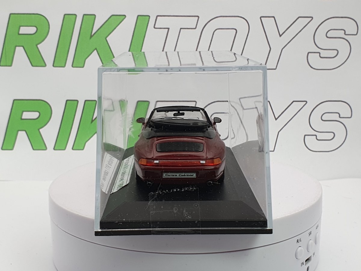 Porsche 911 Cabriolet Edicola 1/43 Bordeaux 1995 - RikiToys - Edicola#