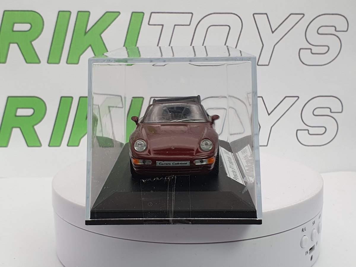 Porsche 911 Cabriolet Edicola 1/43 Bordeaux 1995 - RikiToys - Edicola#