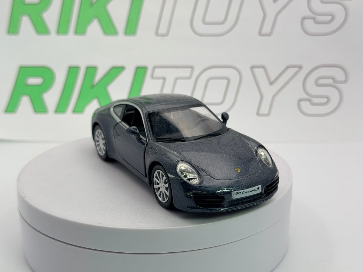 Porsche 911 Carrera S Uni Fortune 1/36 Grigio metallizzato - RikiToys - Uni Fortune