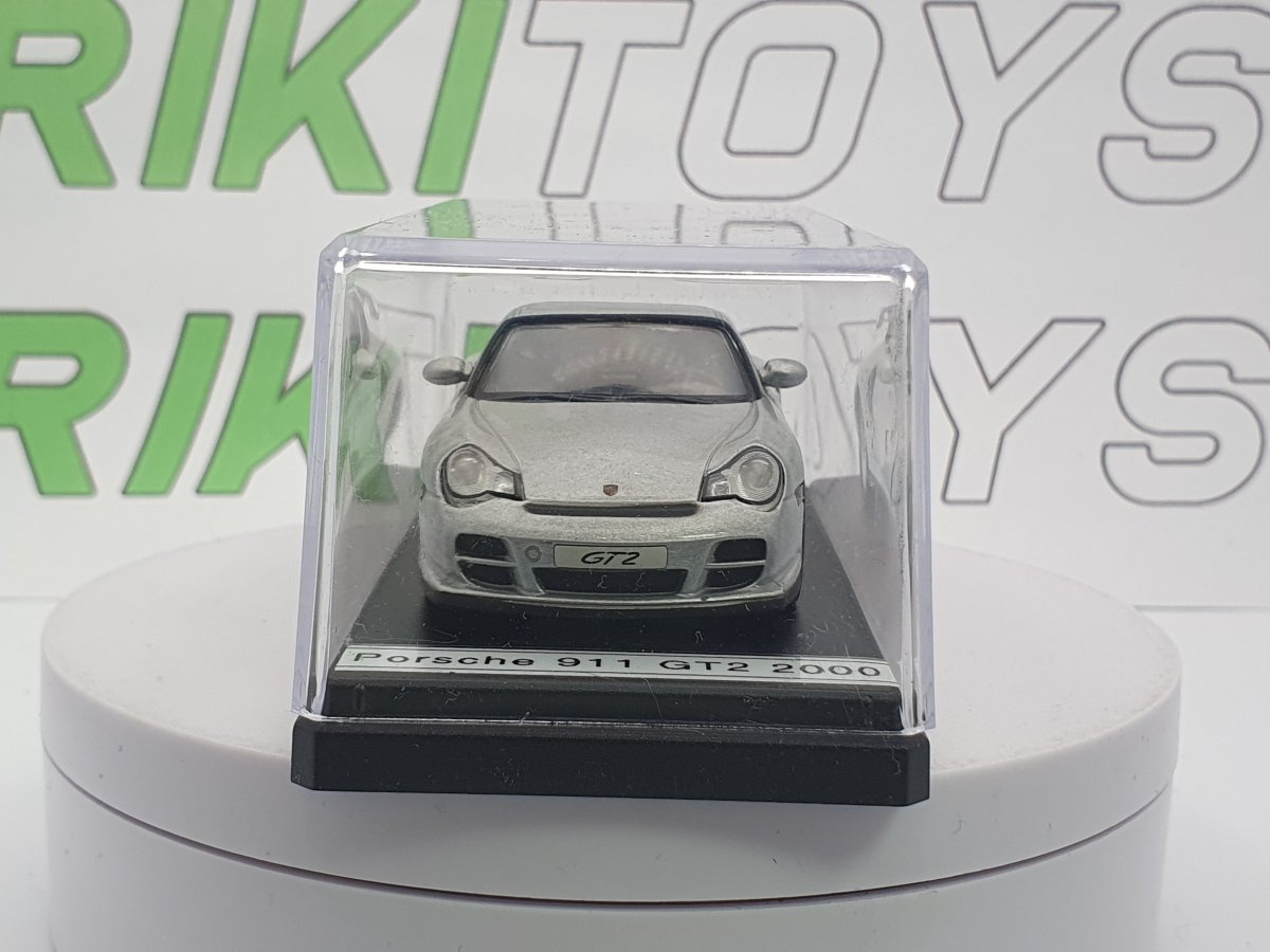 Porsche 911 GT 2 Edicola 1/43 Argento 2000 - RikiToys - Edicola