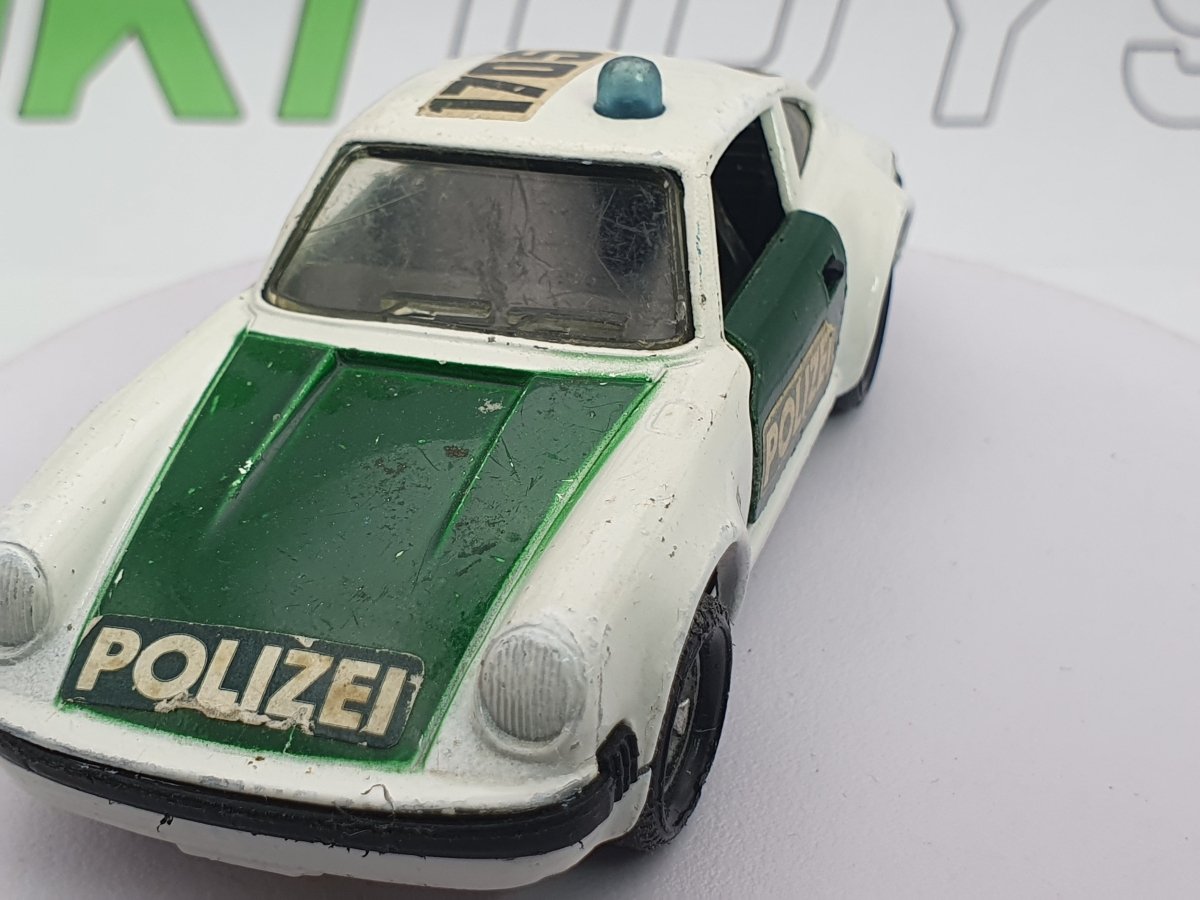 Porsche 911 Polizei Matchbox 1/38 Bianco - RikiToys - Matchbox