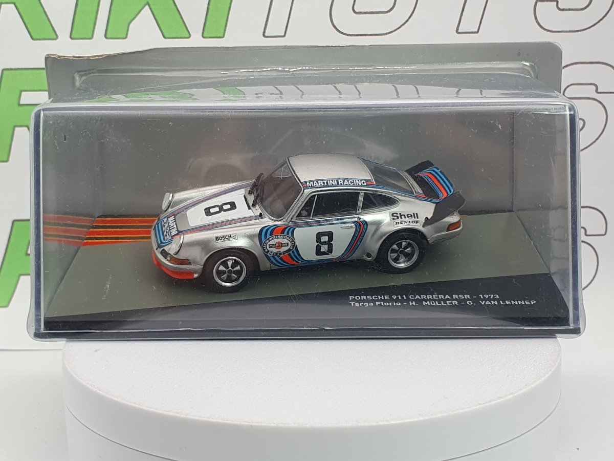 Porsche 911 RS Ixo 1/43 Argento 1973 - RikiToys - Ixo