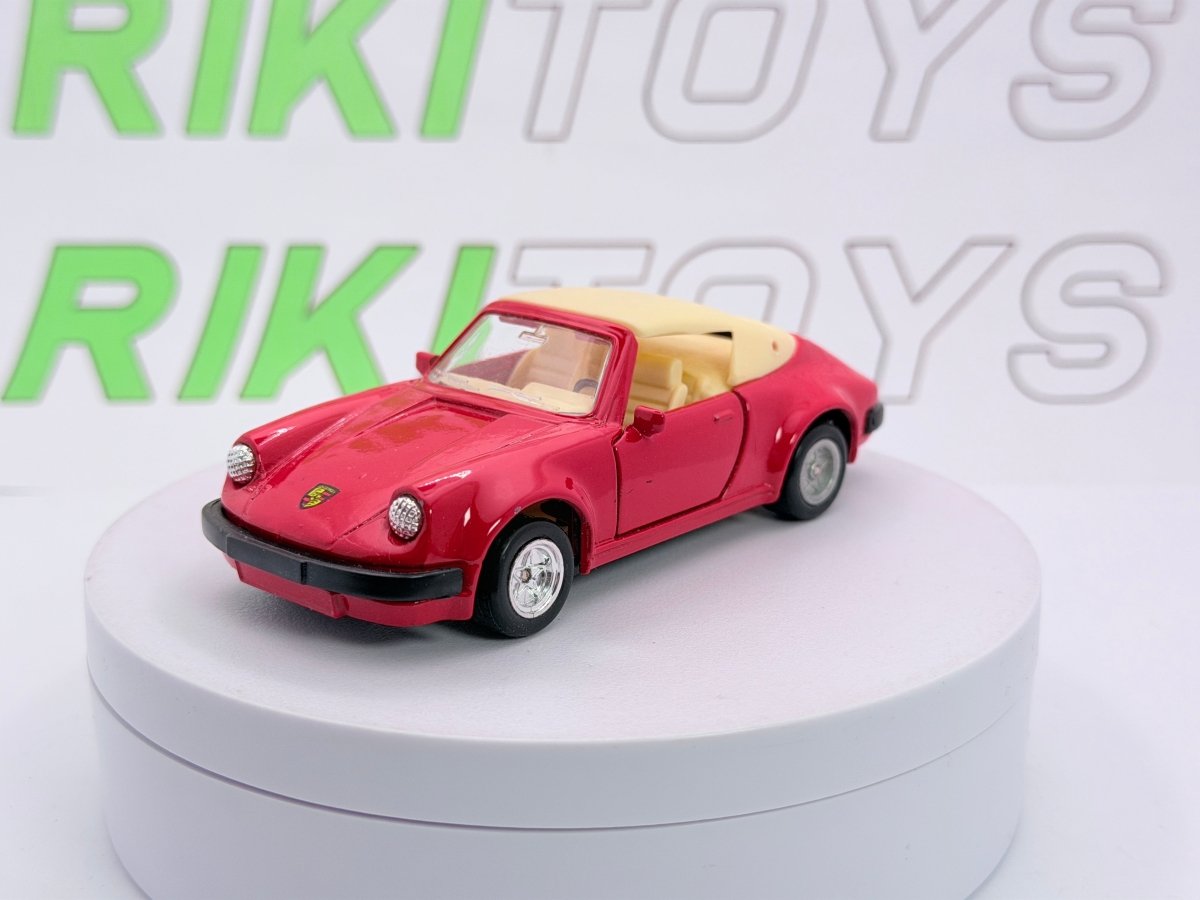 Porsche 911 SC Cabrio MC Toy 1/36 Rosso - RikiToys - MC Toy
